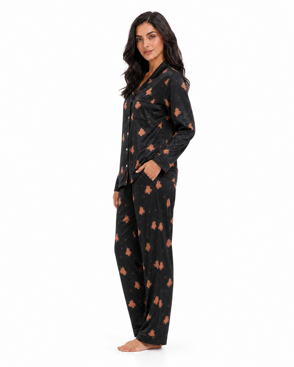 Teddy Bear Print PJ