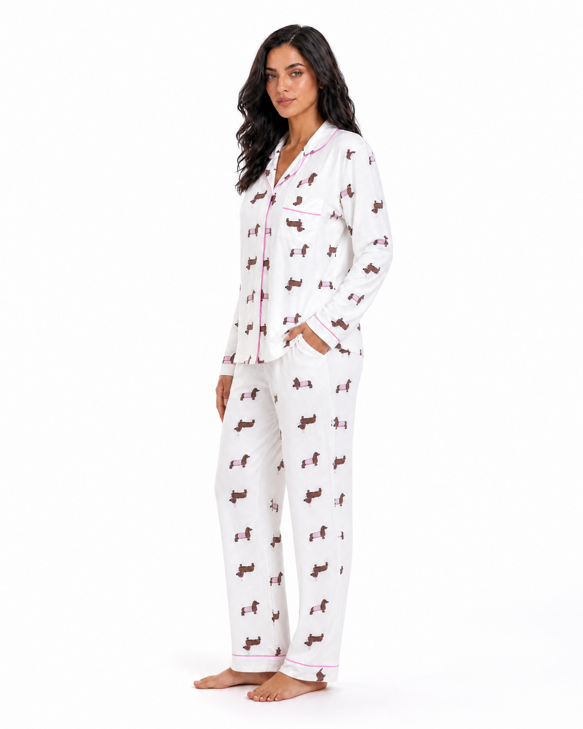Dachshund Print PJ