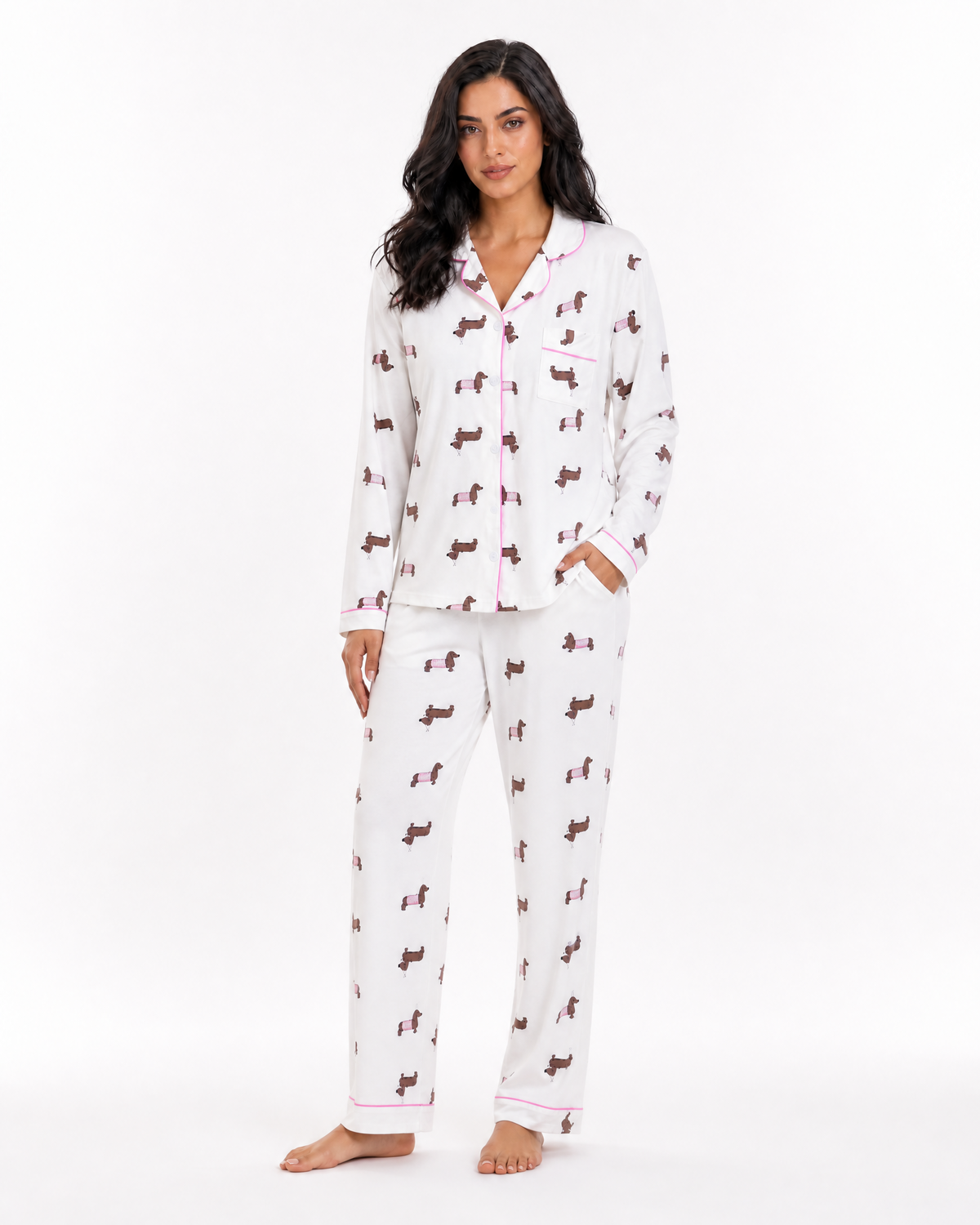 Dachshund Print PJ