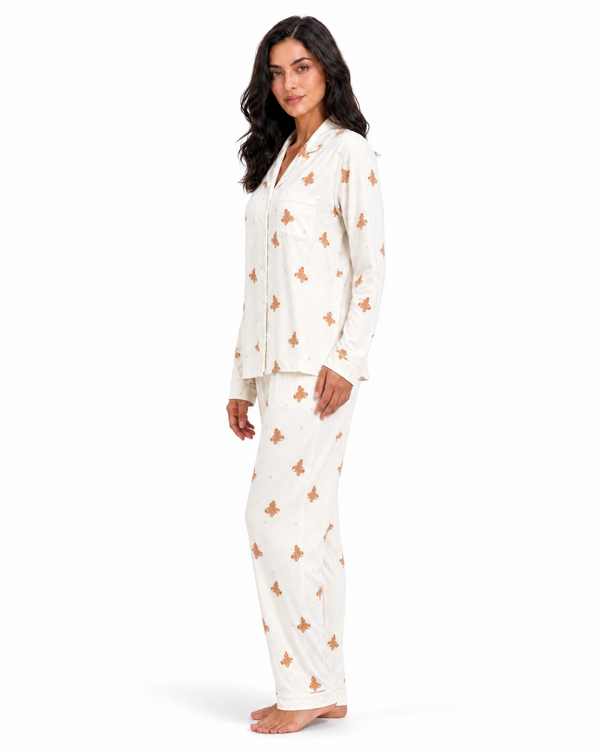 Teddy Bear Print PJ