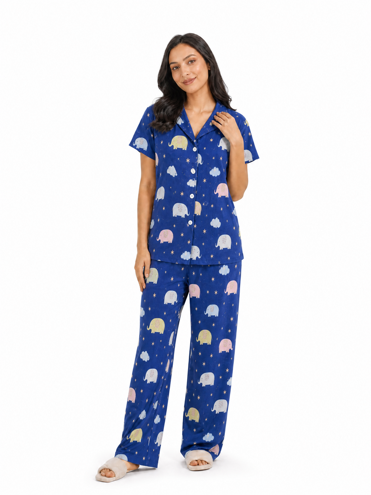 Navy Elephant PJ