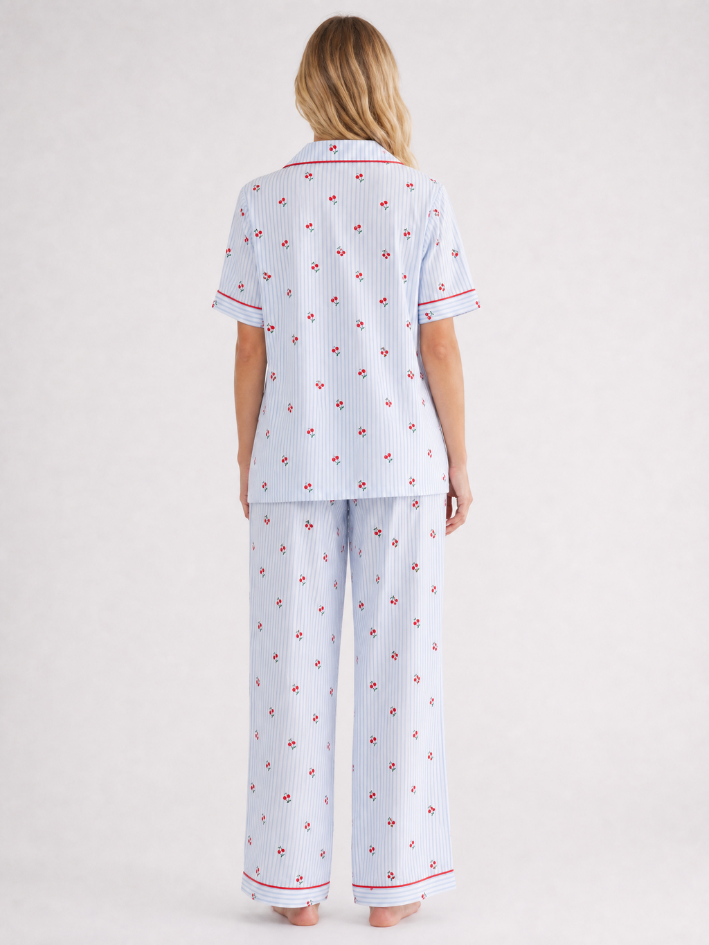 Cherry striped pyjama