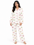 Pink Dachshund Print PJ