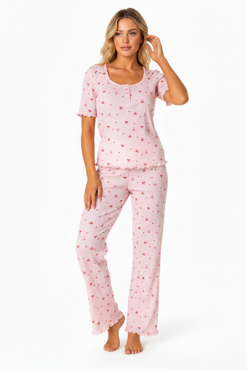 Coquette pink pyjama