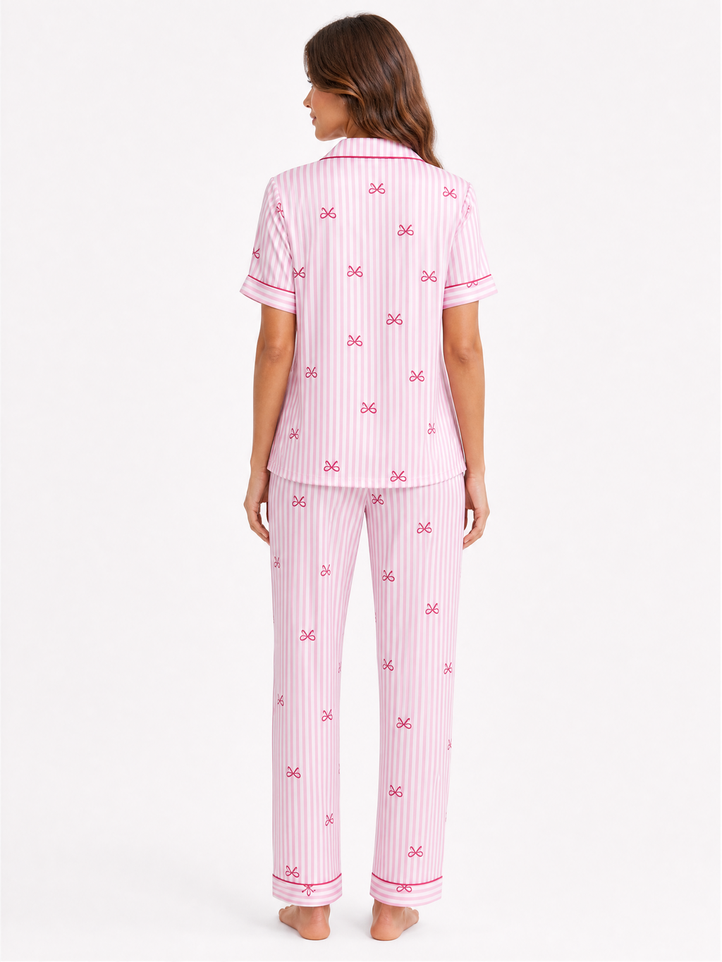 Silk ribbon pyjama