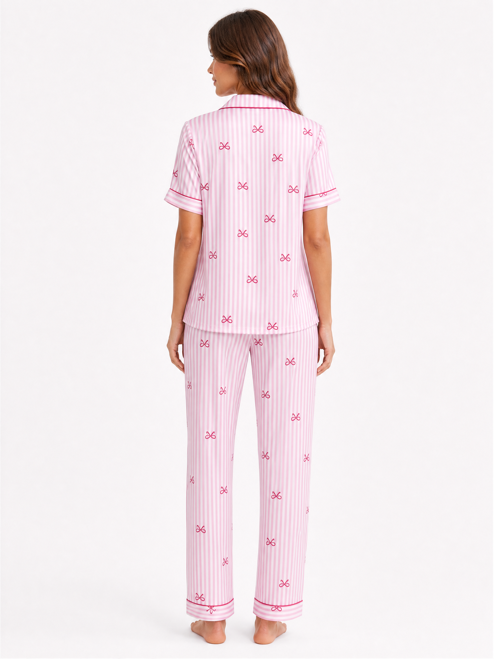Silk ribbon pyjama