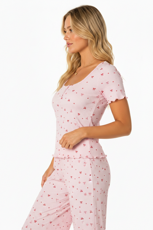Coquette pink pyjama