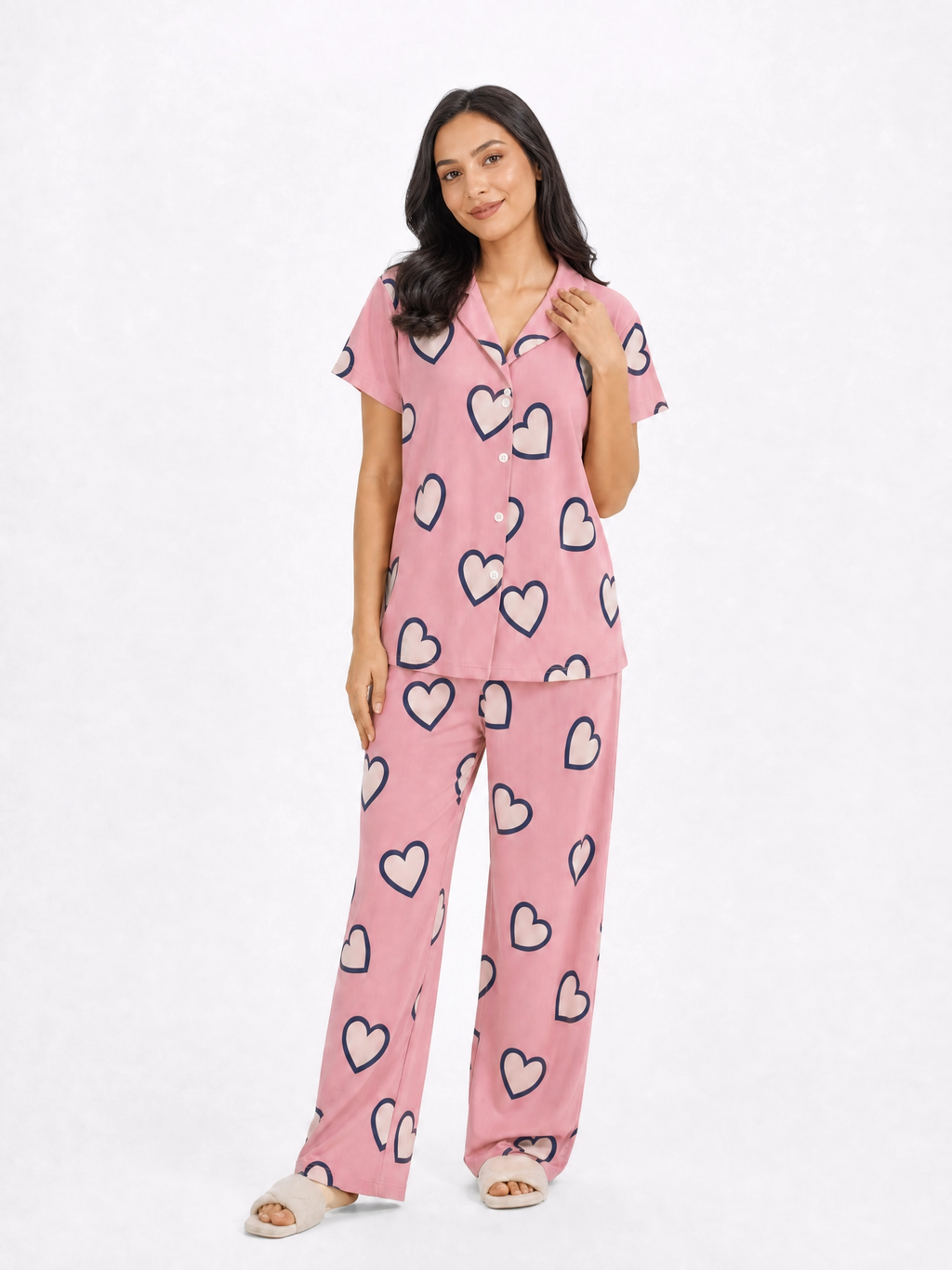 Pink Heart Shaped PJ