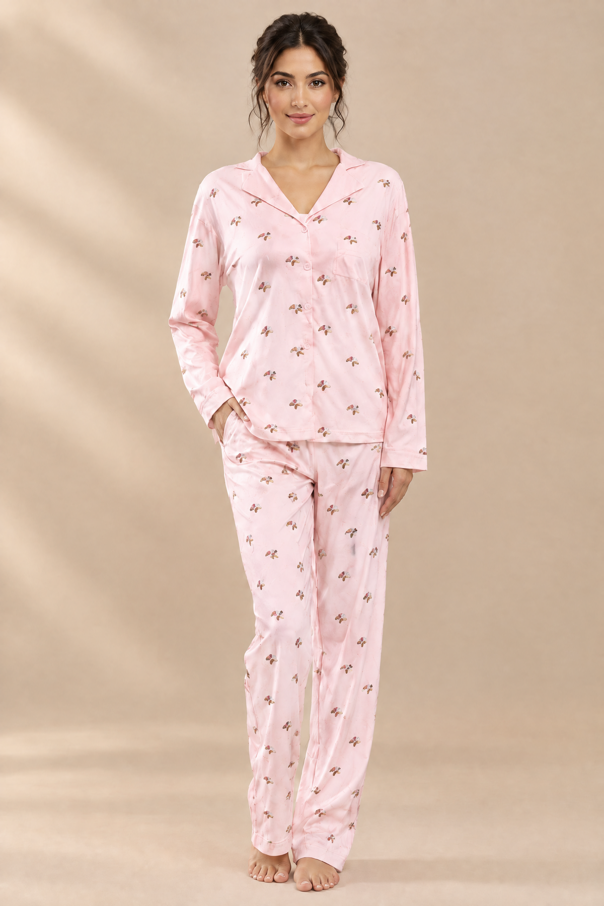 Croissant Coffee Pinky Pjs