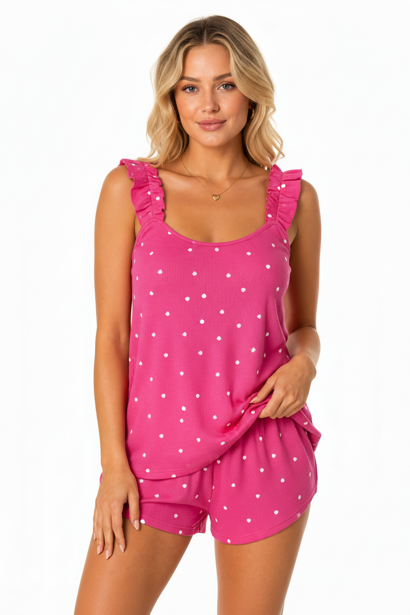 Polka dot candy set